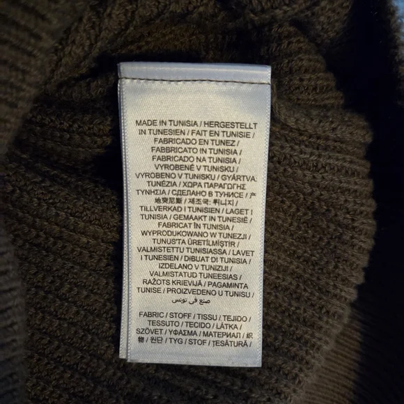 Gant Men's Khaki Crewneck Sweater - Picture 5 of 6